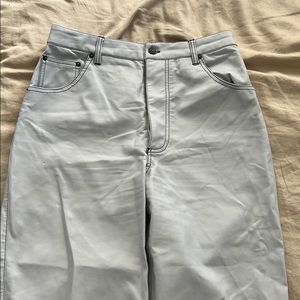 Vegan leather pants - free people